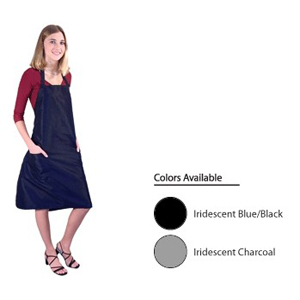Via VDAA Stylist Apron-Blue/Black