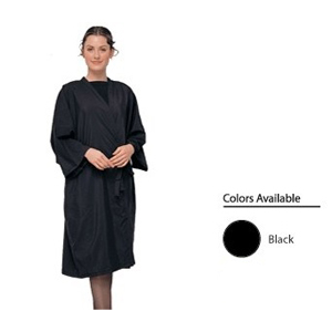 Via Client Cover Up Kimono.  One Size Fits All, Water Resistant- Black