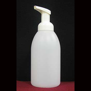Table Top Foam Pump Bottle -White 18oz.