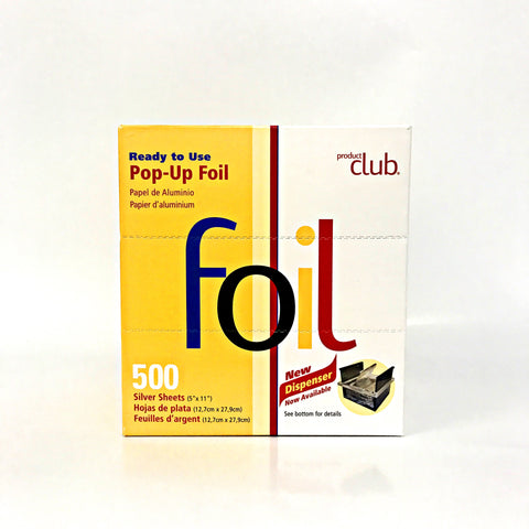 Product Club- Ready to Use Pop-Up Foil 500, 5"x11" Silver